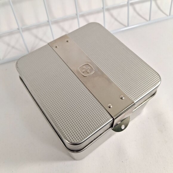 Vtg Wenger Watch Box Only For Wenger Swiss Military Watch (Watch NOT included) - Picture 13 of 15